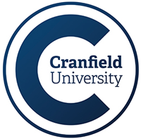 Cranfield University logo / Logo Prifysgol Cranfield