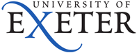 University of Exeter logo / Logo Prifysgol Caerwysg