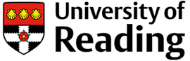 University of Reading logo / Logo Prifysgol Reading