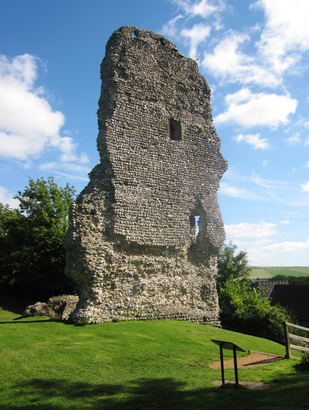 Bramber Castle ruins